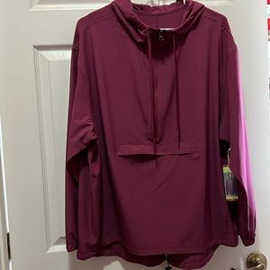 Pull over jogger style jacket